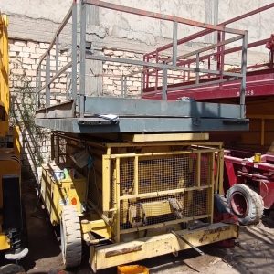scissor lift 14 m, renting scissor lift in Egypt, 14 m ايجار سيزر ليفت مصر, ايجار سيزورلفت مصر,