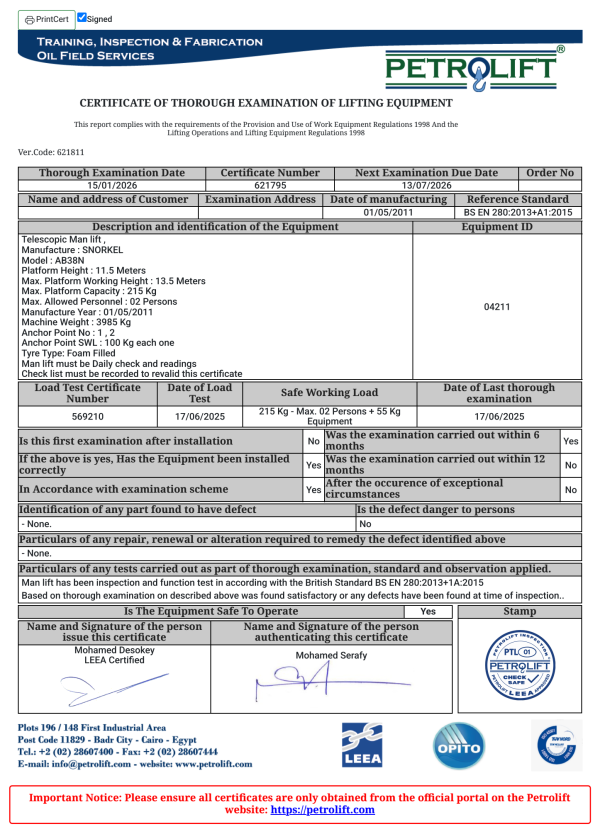 manlift, renting manlifts in Egypt, ايجار مان ليفت مصر, ايجار متر 13 , meter 13 ,مانلفت مصر